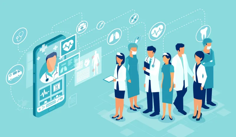 Targeted online advertising campaign for healthcare professionals