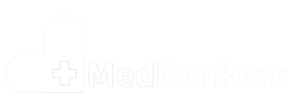 MedRankers Logo white