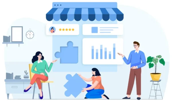 Team optimizing Google Business Profile and local rankings for doctors