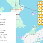 GeoGrid scan showing handyman ranking distribution with average 6.2 in Newport, Rhode Island